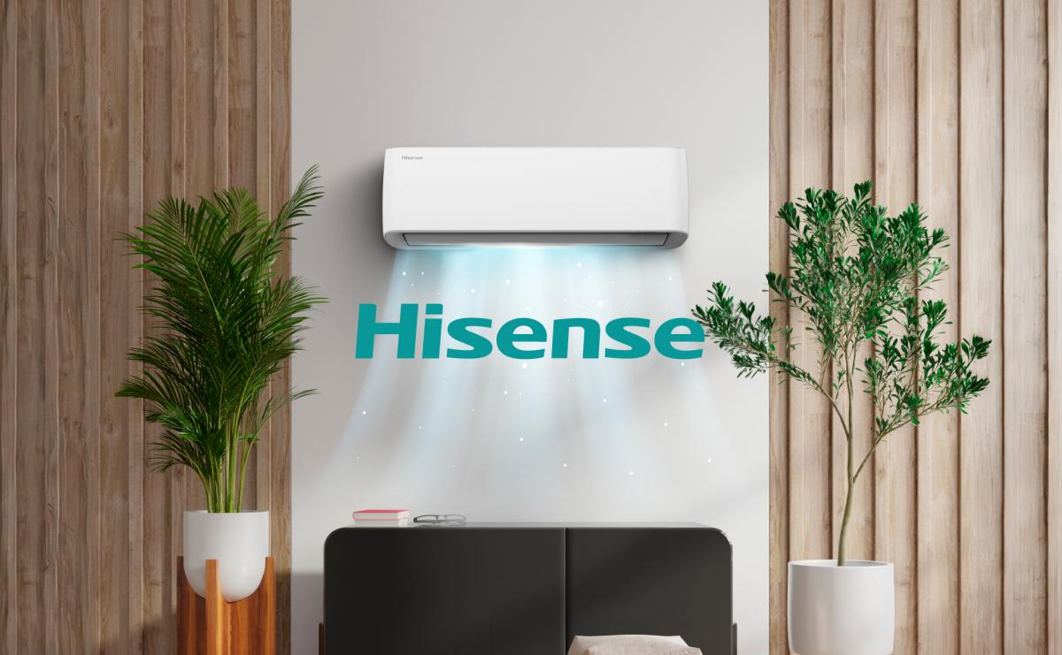 Nova parceria com a Hisense – Marca especializada em ar condicionado